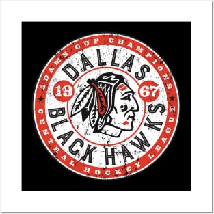 Dallas Black Hawks Posters and Art